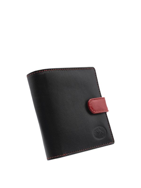 Ladies Compact Kangaroo Nappa Leather Wallet 