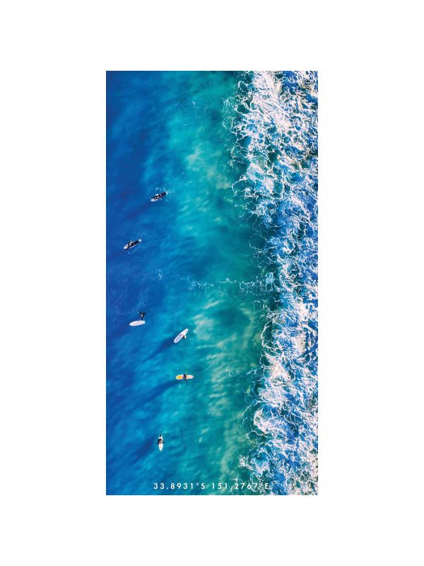 Blue Boards - Sand Free Beach Towel