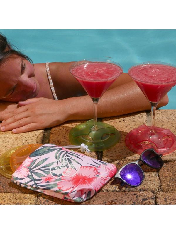 Glass on the Grass - Hibiscus Pink (4-Pack)