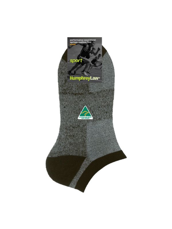 67% Wool Terry Cushion Sole Sport Sock
