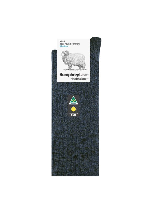 95% Wool Ribbed Health Sock®